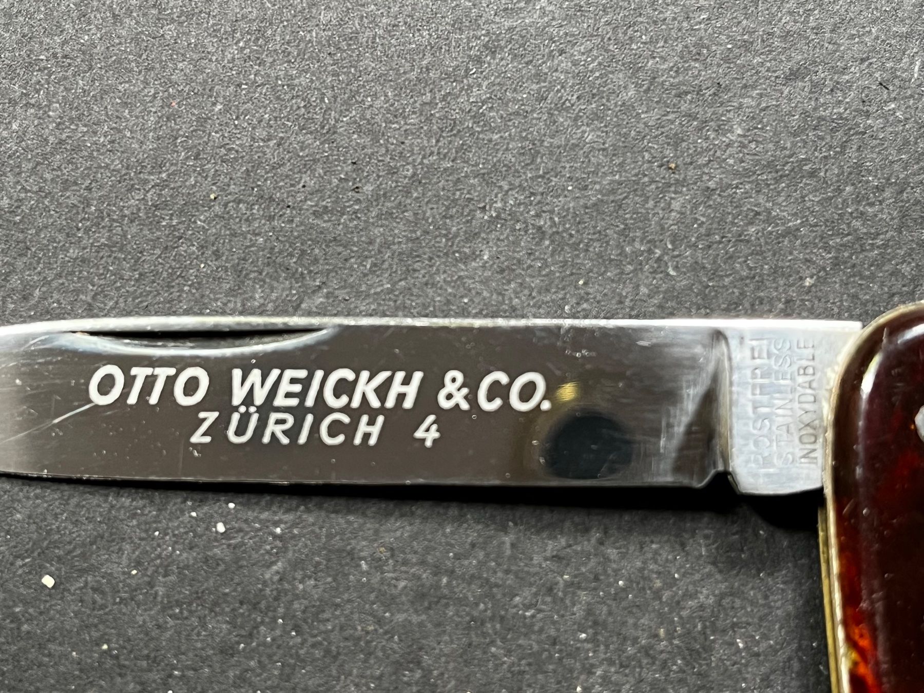 Solingen Coltelli tascabile: Altes Sackmesser von Richartz Solingen 92 mm - selten – Usato da Zürich venduto da FV.vintage 7