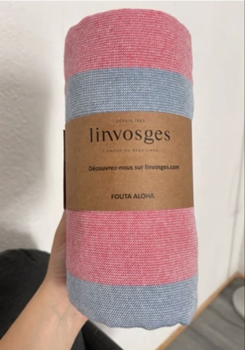 Badetücher: Fouta linvosges neuve  – Neu und originalverpackt aus Lausanne von Meganelausanne