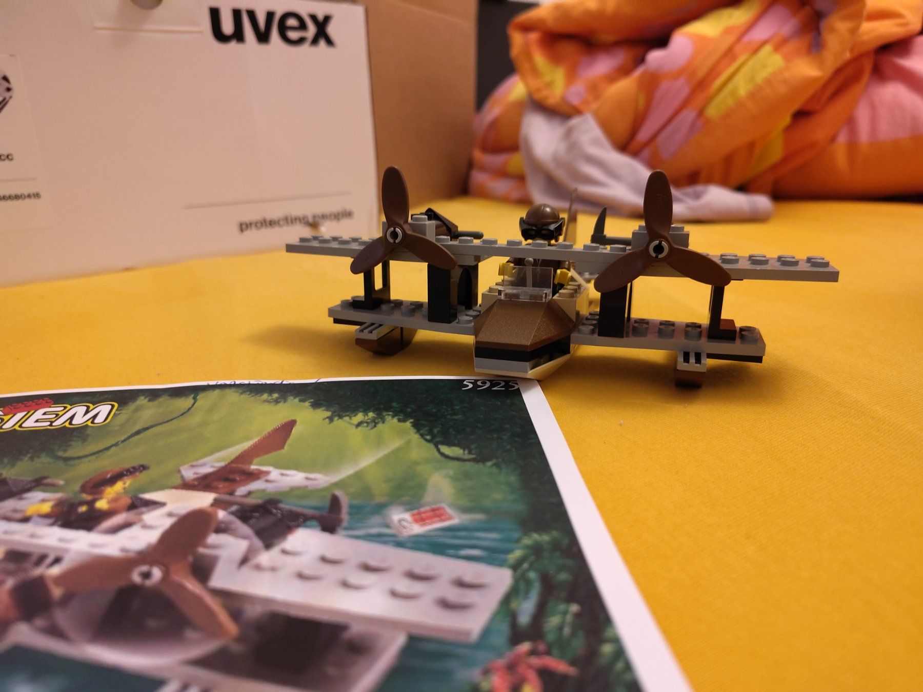 Lego Kit di costruzioni: Lego Expeditionsflugzeug 5925 – Usato da Jona venduto da tschounaess 1