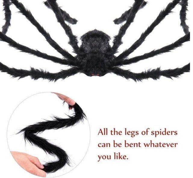 Alle Dekorationen: Halloween Spinne 150cm !! – Neu und originalverpackt aus Walenstadt von SchnaeppchenRabe 3