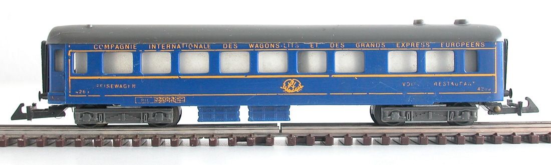 Wesa Modelleisenbahnen: Wesa TEE-Speisewagen Spur 13mm – Gebraucht aus Oberwil BL von Klang 1