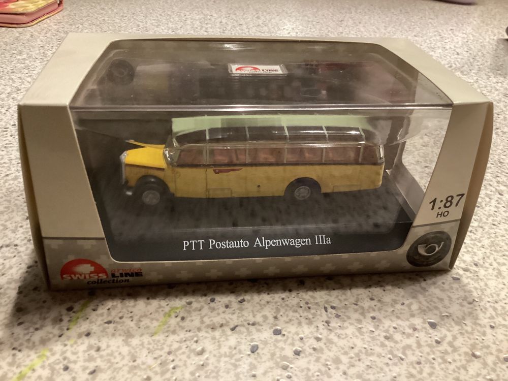 PTT Postauto Berna L4U Alpenwagen IIIa (Neu und originalverpackt) in ...