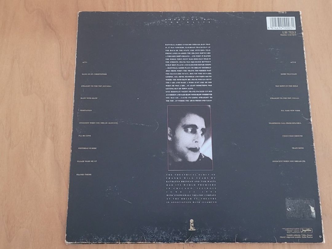 Schallplatten: LP  Tom Waits – Gebraucht aus Martigny von MZ-67 2