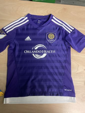 Orlando City Fussballtrikot, Adidas, Gr.152, Lila ⚽️🥅