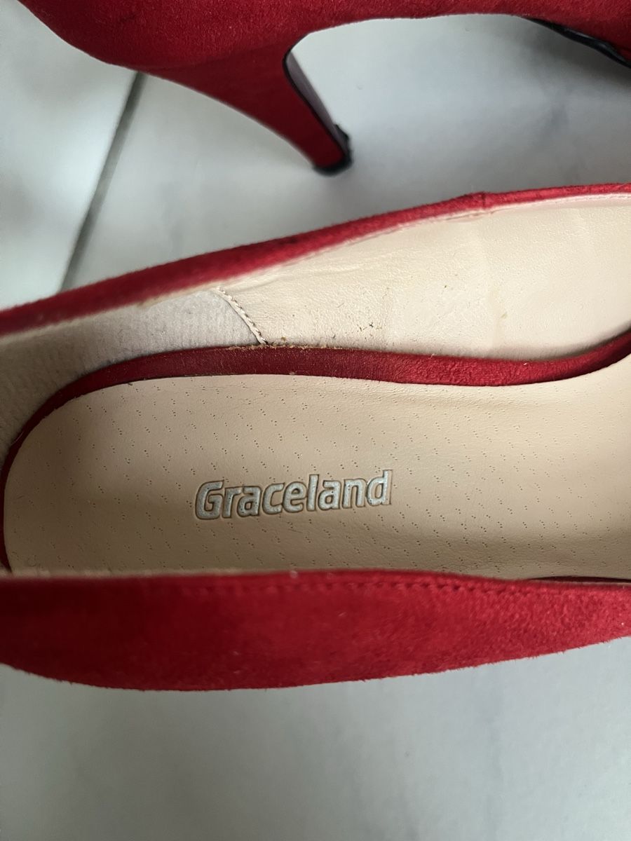 Graceland Scarpe da donna: rote Pumps - Graceland – Usato da Jonschwil venduto da juliana_pluess 1