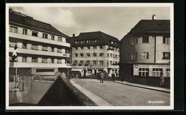 Rheinfelden, Partie am Hotel-Restaurant 