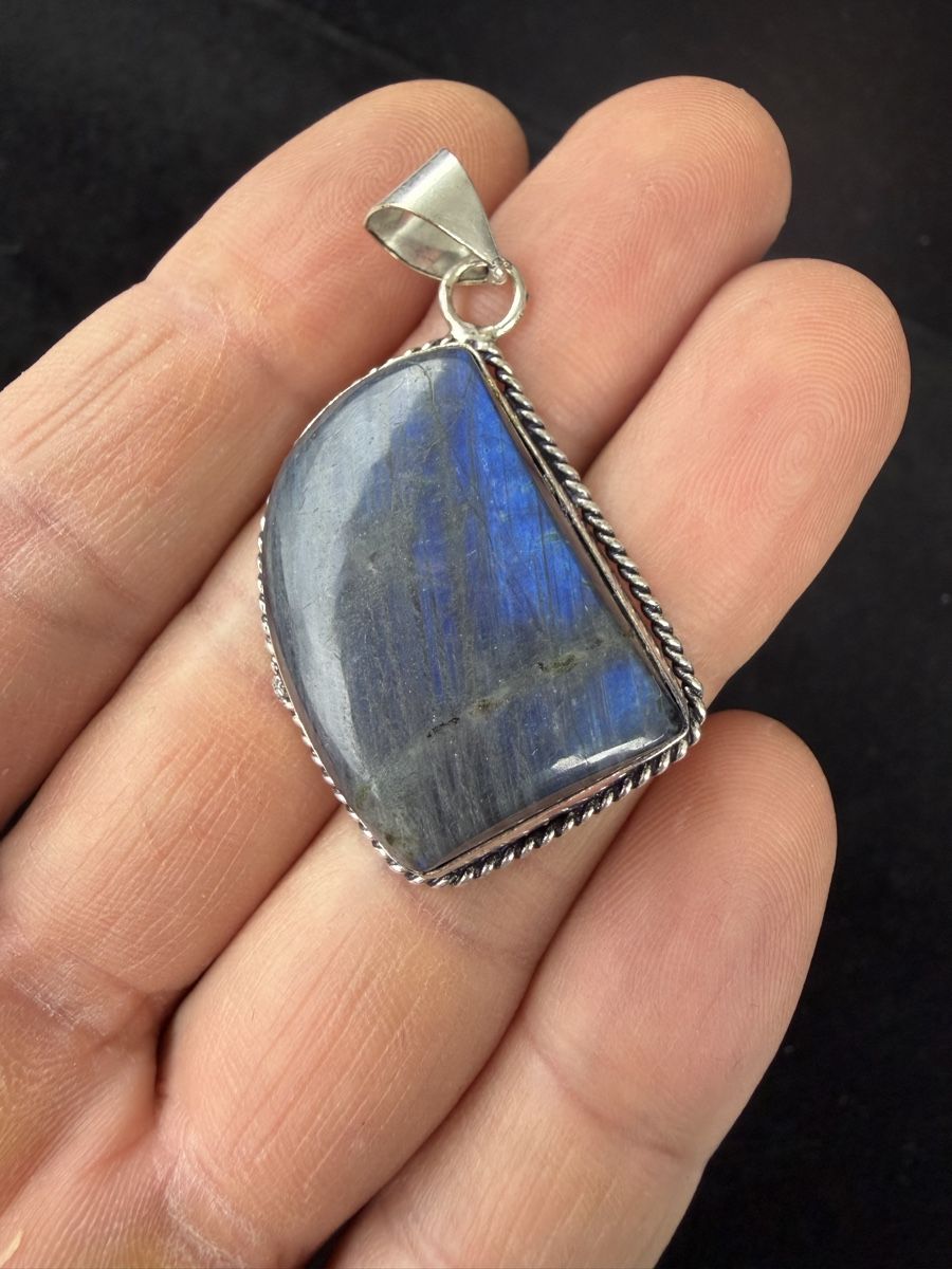 Edelsteine: Pendentif Labradorite  – Gebraucht aus Bouveret von GemX 3