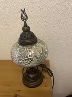 Neuwertige Mosaik tischlampe