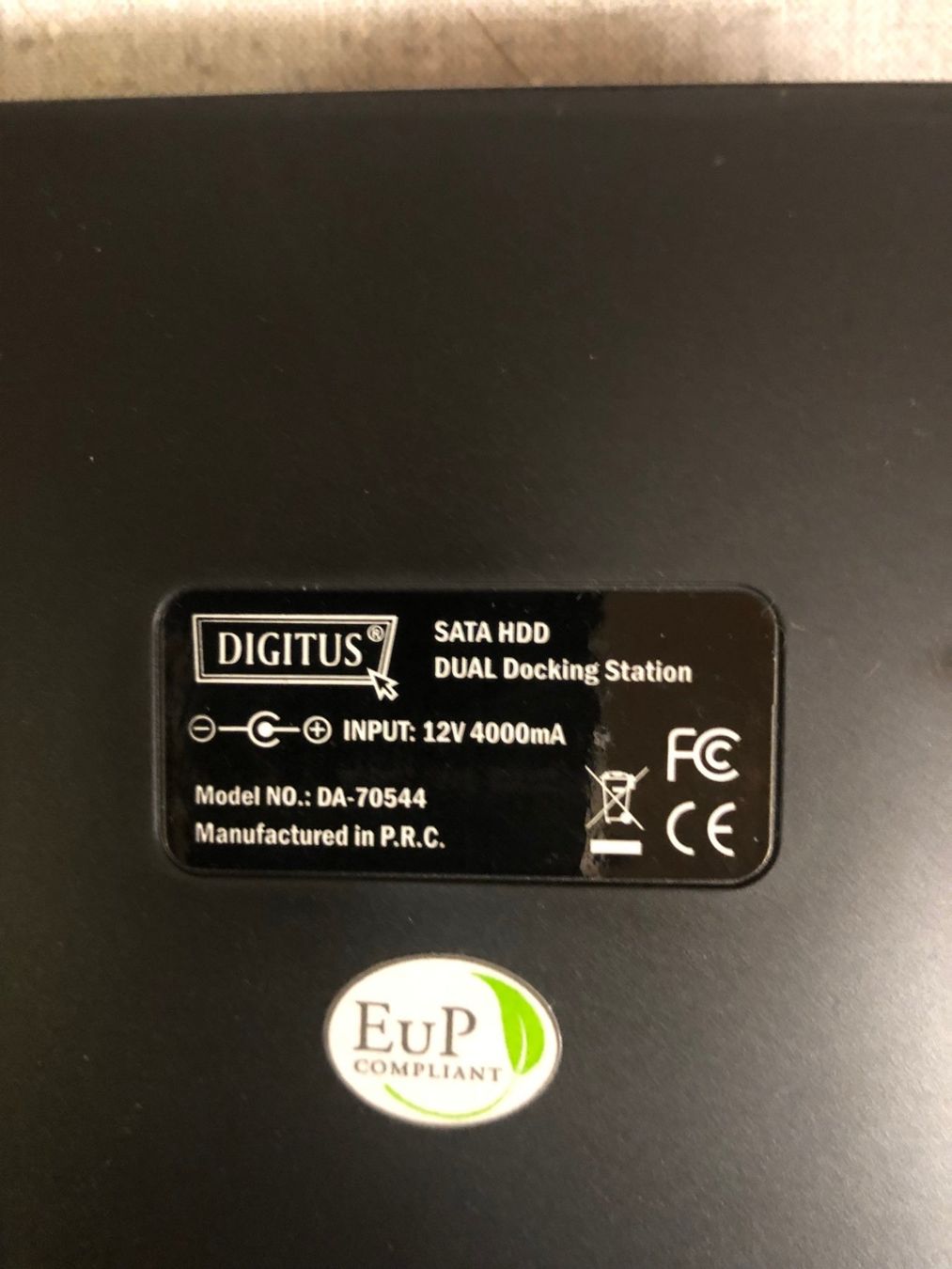 Docking station: DUAL Docking Station DA-70544 / HDD-Sata II – Usato da Bern venduto da Fireblades 9
