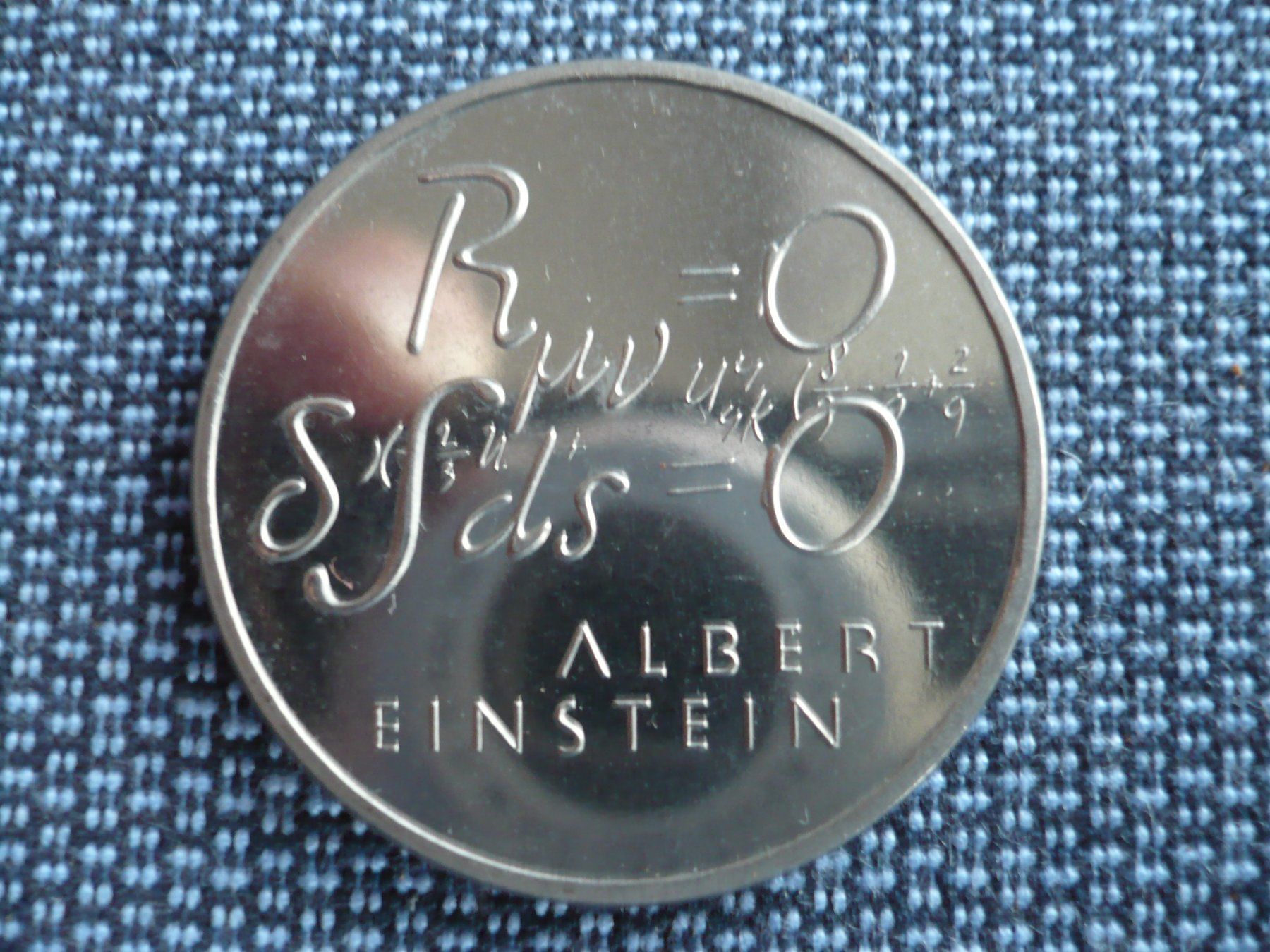 Alle Münzen: 5 Franken 1979 Albert Einstein Formel – Gebraucht aus Winterthur von kormorans 1