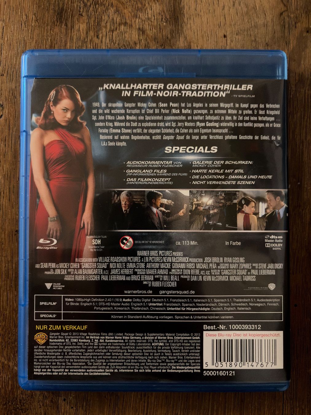 Tutti i DVDs: Gangster Squad – Usato da Hombrechtikon venduto da Dokmasa 1