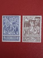 Deux timbres Bruxelles 1897 valeur 5c et 10c occasion