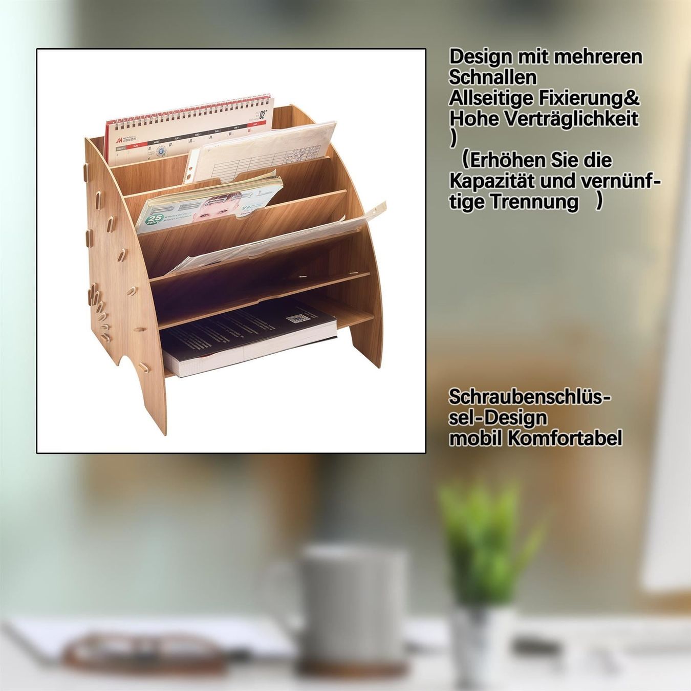 Sonstige Dekorationen & Accessoires: Dokumentenablage Papierablage Holz – Neu (gemäss Beschreibung) aus Thun von thunshop 3