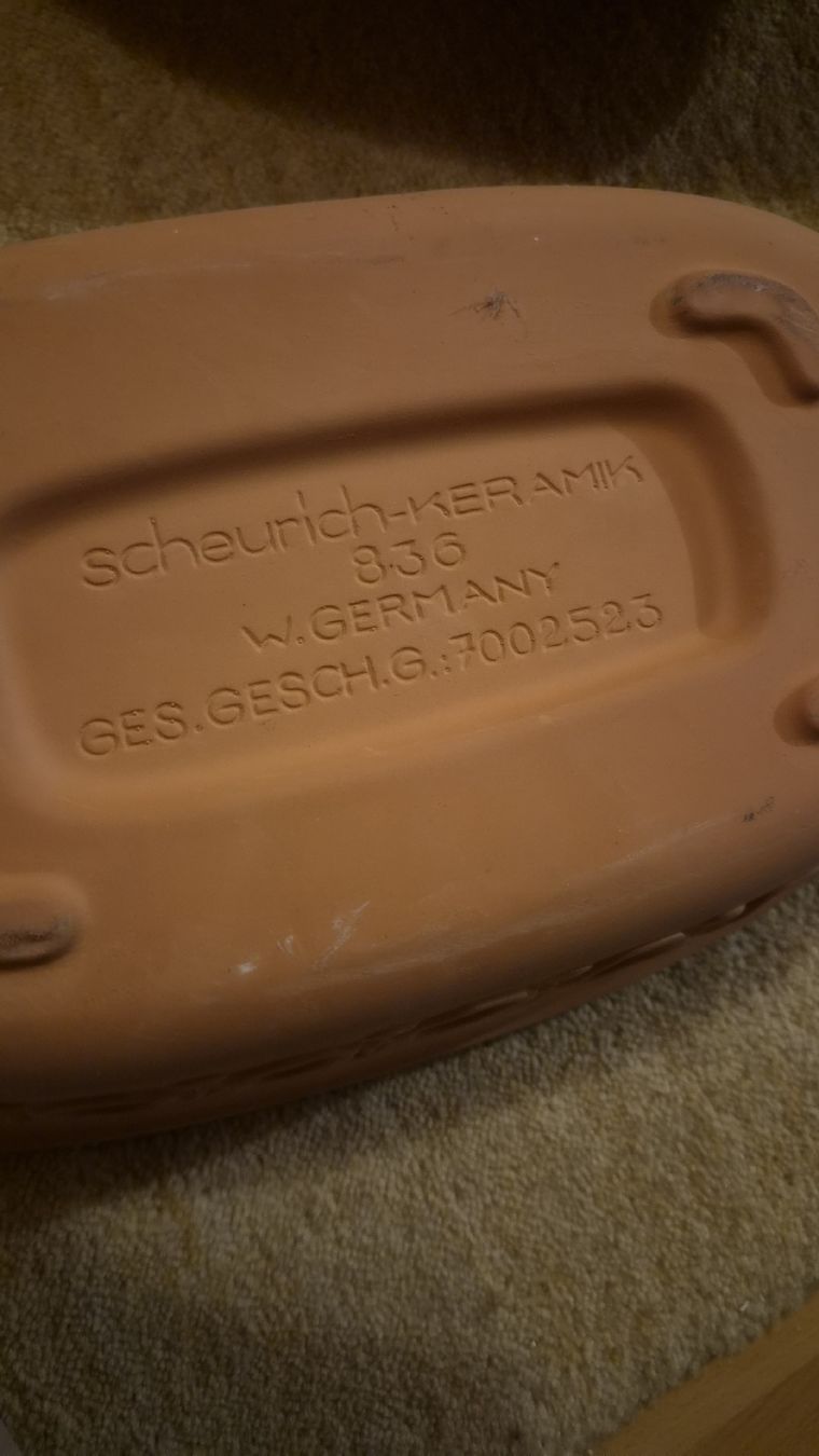 Pentole: Scheurich Schlemmer-Topf Tonbräter gross – Usato da Kölliken venduto da MissesBossTop1 8