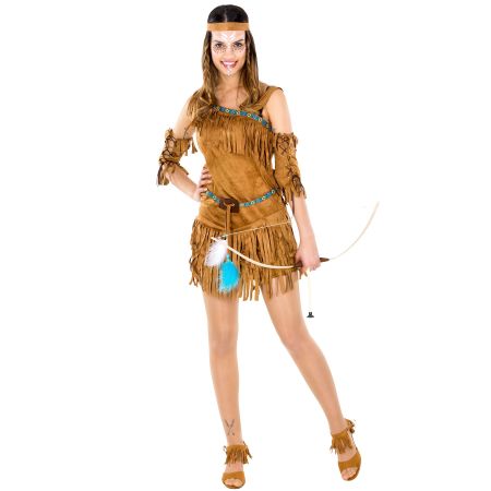Frauenkostüm Indianerin sexy Cheyenne XL