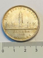 1939 Silber Canada 1 Dollar Kanada selten angeboten 23.3gr