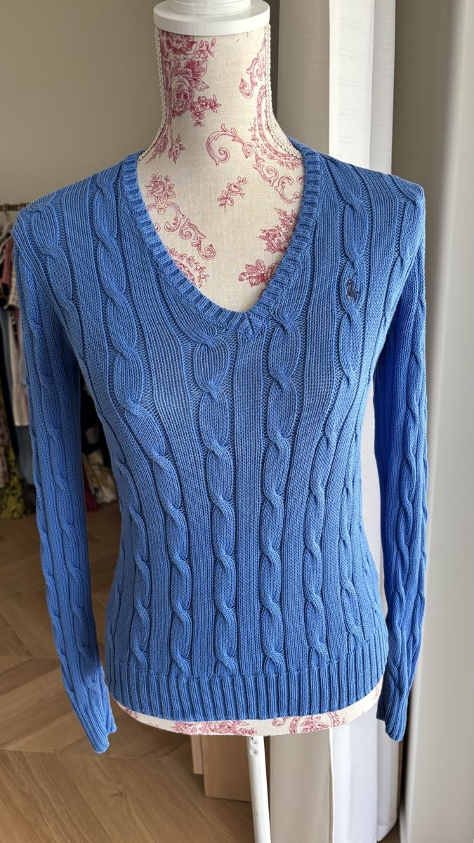 Ralph Lauren Maglioni & Felpe: RALPH LAUREN Cable-knit cotton Pullover S/36 – Usato da Zürich venduto da Angela_Fashion_Lover 1