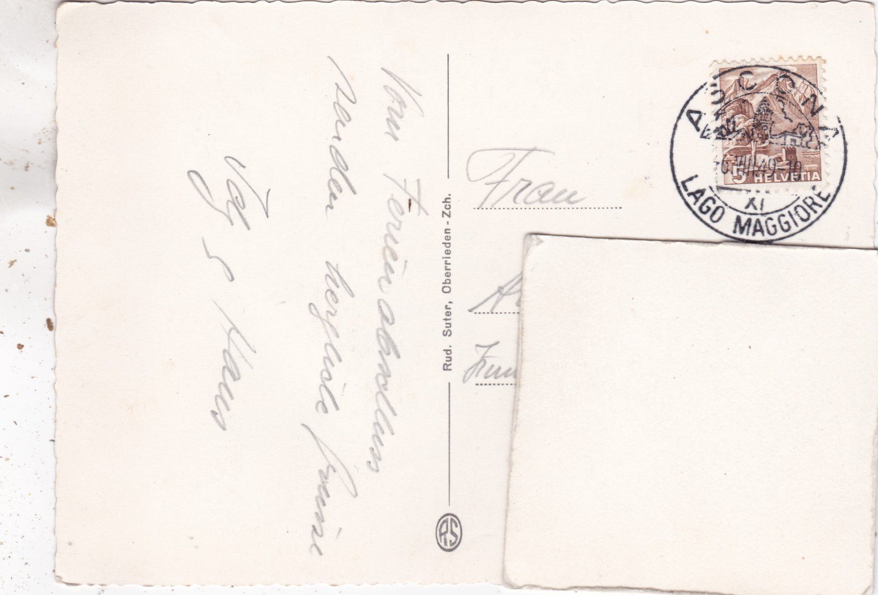 Cartoline postali: Ascona 1949 – Usato da Herisau venduto da Lisegrat2008 1