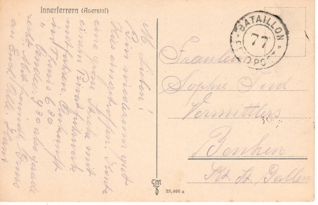 Cartoline postali: Innerferrera – Usato da Wolhusen venduto da Curver9 1