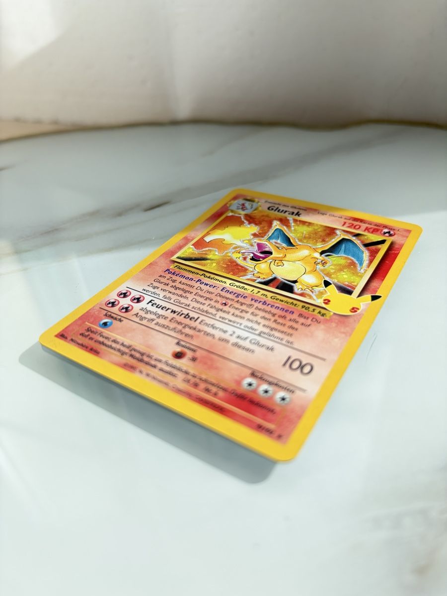 Pokémon Carte collezionabili: Pokemon Celebrations Glurak DE – Nuovo (secondo la descrizione) da Wetzikon ZH venduto da Kleeblume 3