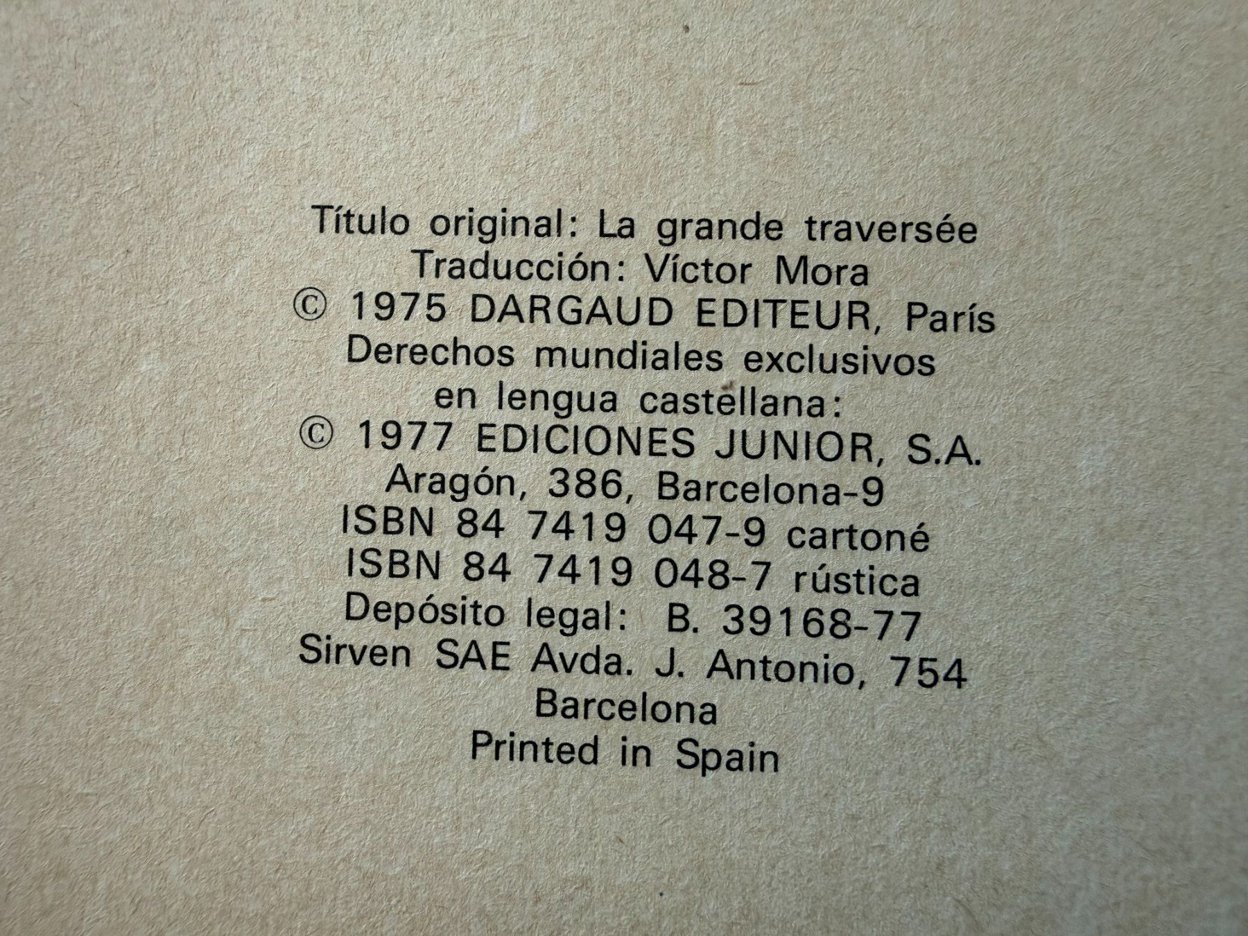 Fumetti: Asterix auf Spanisch La gran Travesia  1977 – Usato da Subingen venduto da ArtBead 3