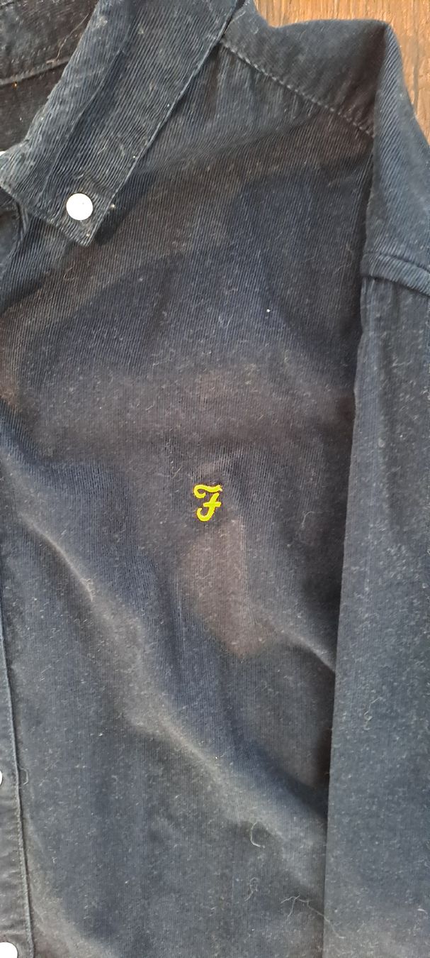 Camicie: Farah Hemd, Marineblau, Grösse L – Usato da Buttikon SZ venduto da Bavegna99 2