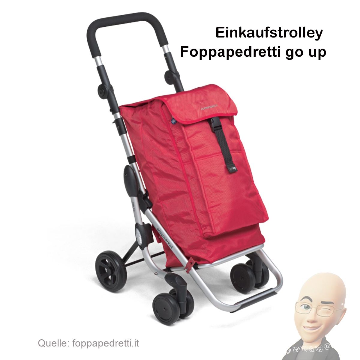 Altro per la casa: Einkaufstrolley go up von Foppapedretti – Nuovo (secondo la descrizione) da Istighofen venduto da Waswo