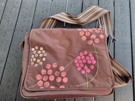 Lässig: grosse Wickeltasche