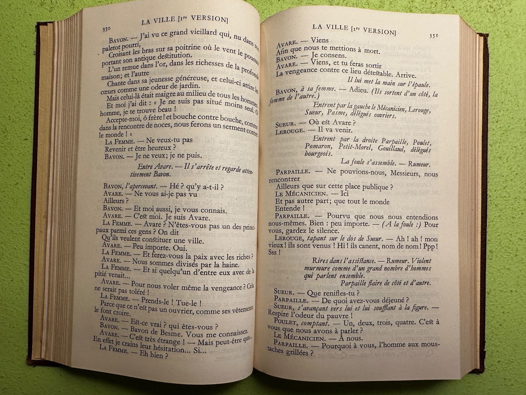 Libri: Paul Claudel: Théâtre. – Usato da Zürich venduto da allp 5