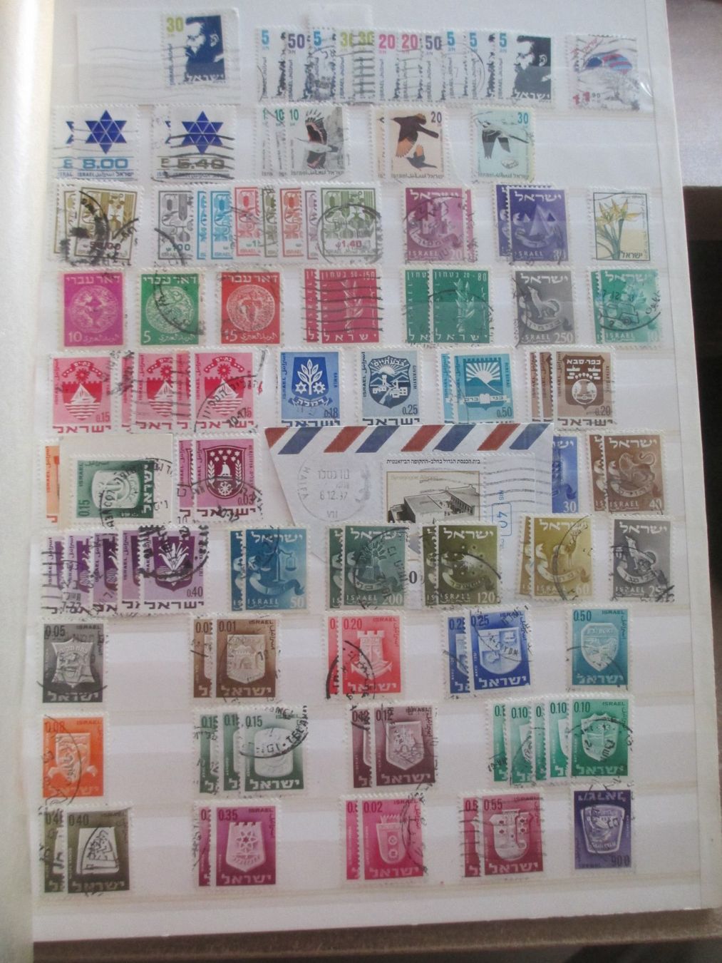 Tutti i francobolli: Album Briefmarken Israel – Usato da Hasle LU venduto da Flamme6 8