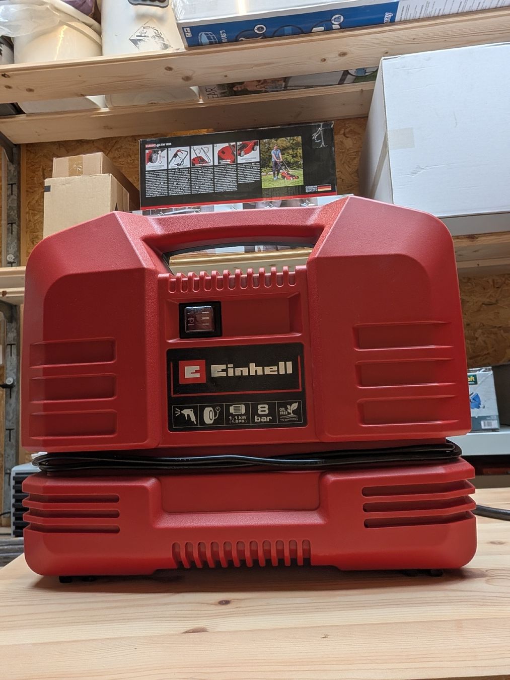 Einhell Compressori: Einhell Kompressor 8 bar – Nuovo e nell'imballaggio originale da Emmenbrücke venduto da Gzl-94