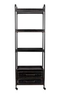 Regal Metall schwarz Industrial