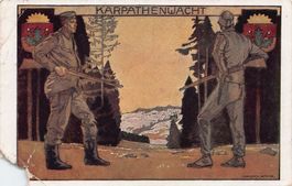 Karpathenwacht, Deutscher Schulverein, gelaufen 1915