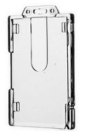 Ausweiskartenhalter glasklar/transparent ( 4 Stück)