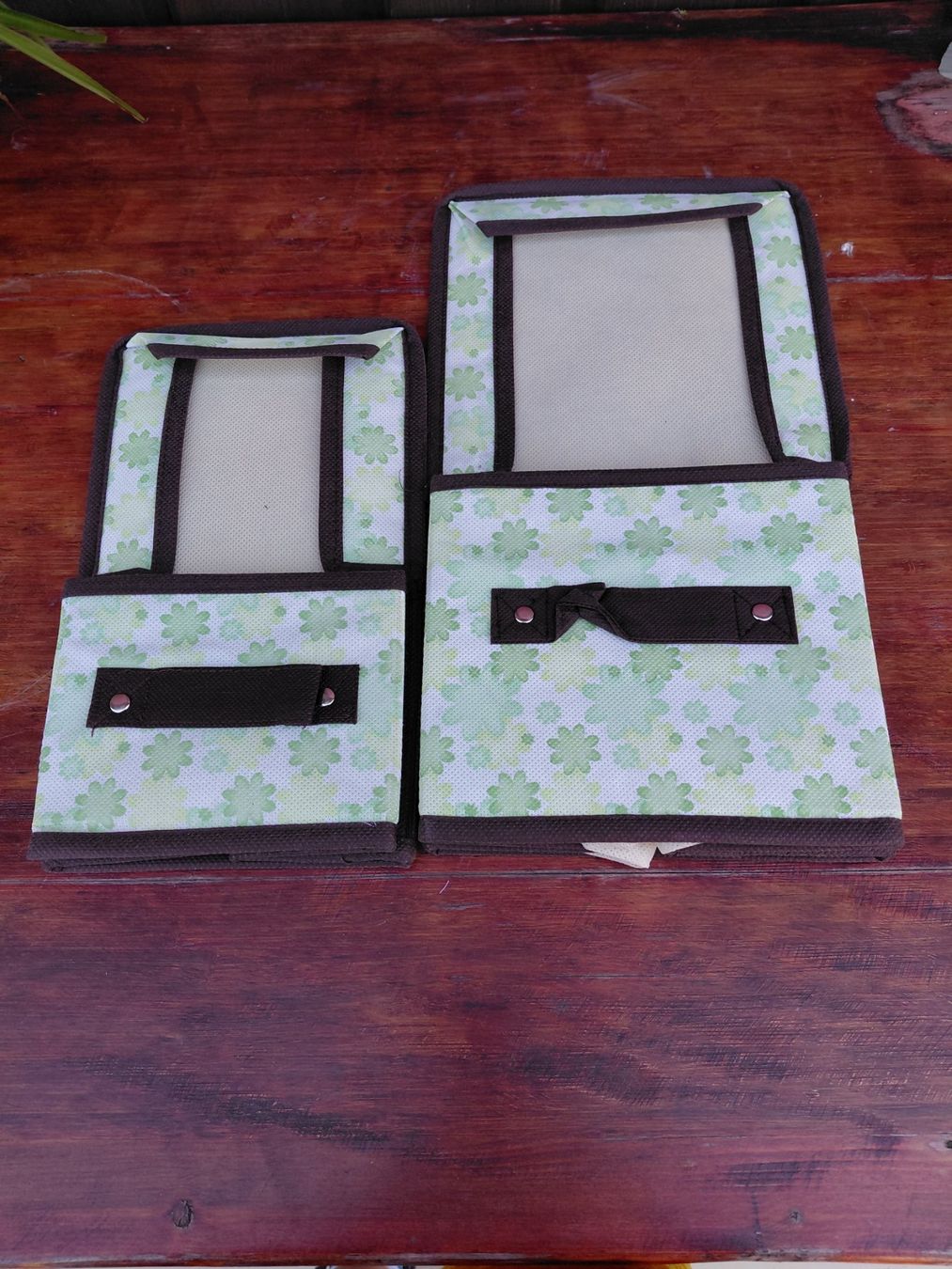 Altro in Decorazioni & Accessori: lot de 2 boites de rangement pliables carrées – Nuovo (secondo la descrizione) da Boussens venduto da mgerma54 2