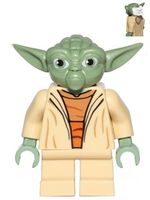 LEGO Star Wars Yoda - Clone Wars, White Hair (sw0446)‪‪‪
