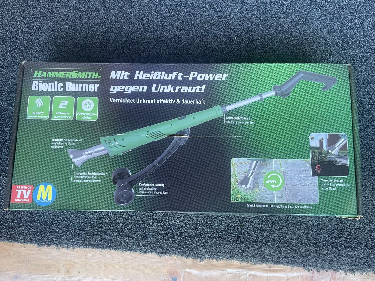Tutte le macchine: Unkrautvernichter Bionic Burner – Usato da Muhen venduto da marc1995