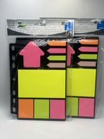 Info Notes Haftnotizen Neonfarben 2 Stk. Neu & Original 50