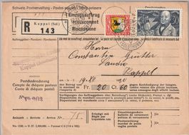 J55-56 R-Einzugsauftrag von KAPPEL (SO)