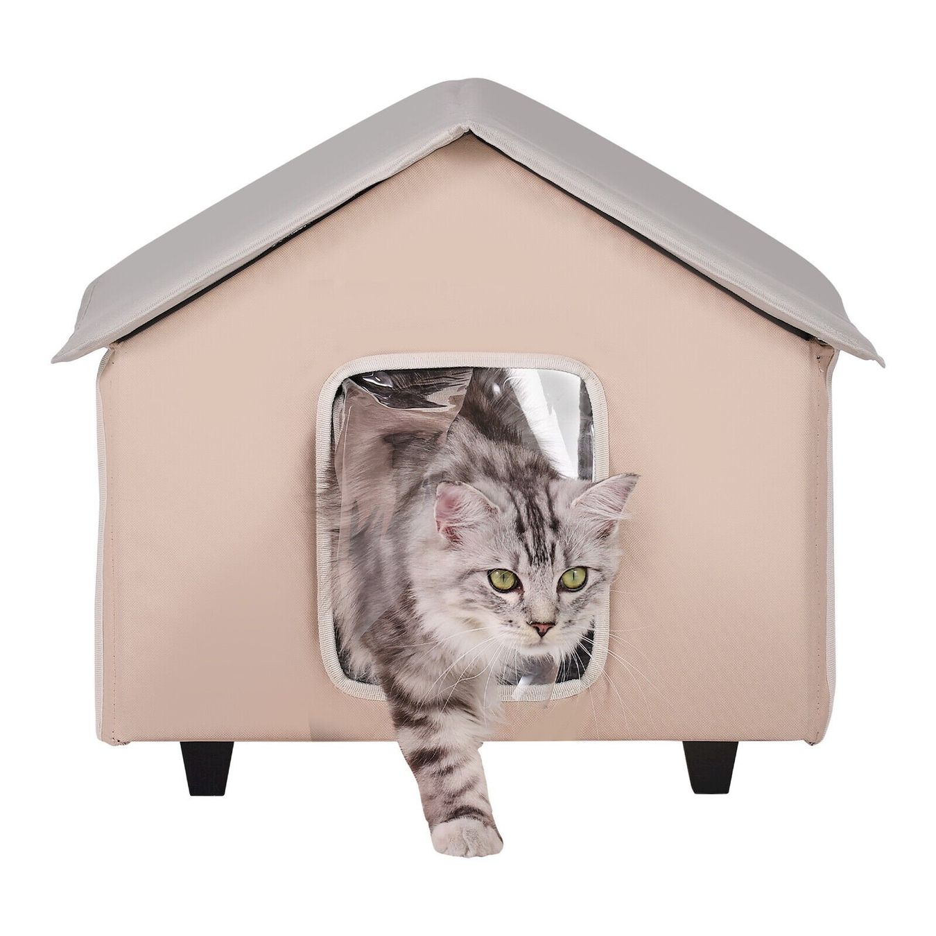 WC: VEVOR Erhöhtes beheiztes Katzenhaus – Nuovo e nell'imballaggio originale da Bottighofen venduto da zaap 1