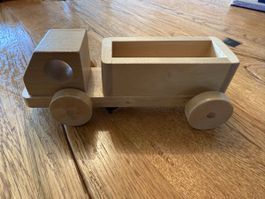 Holzspielzeug schneller Lastwagen zum Spielen, Top Zustand!