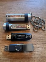 3x USB-Stick Set – SanDisk 128GB, Hama 16GB & Corsair 8GB