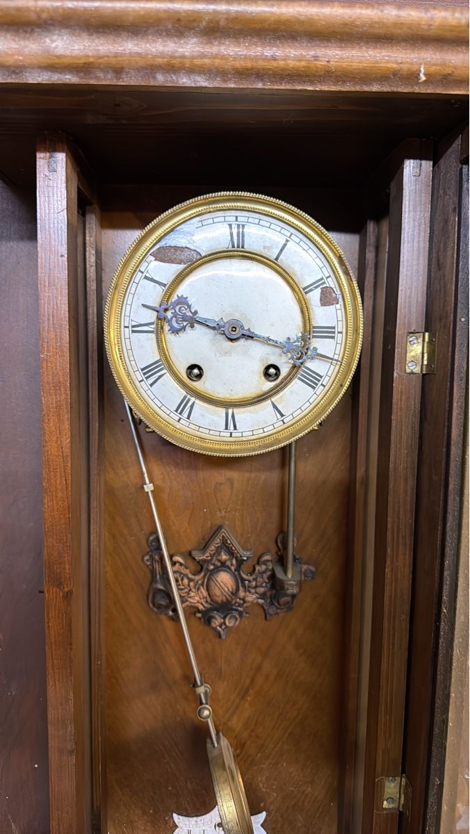 Junghans Orologi: Junghans Pendeluhr um 1900 Werk von Gebr. Weier – Difettoso da Meienberg venduto da sony252