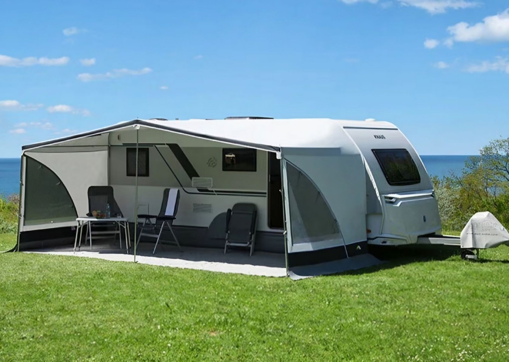 Verande & Tende da sole: Wohnwagen DWT Winner Vorzelt, Grösse 16 – Nuovo (secondo la descrizione) da Bonstetten venduto da nic_kys5 3