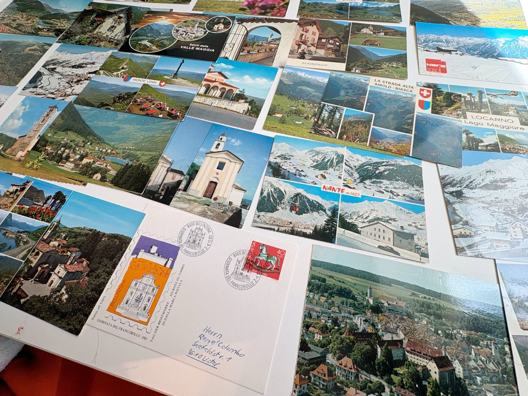 Cartoline postali: TICINO POSTKARD LOT – Usato da Riva san vitale venduto da abd_p86k 2