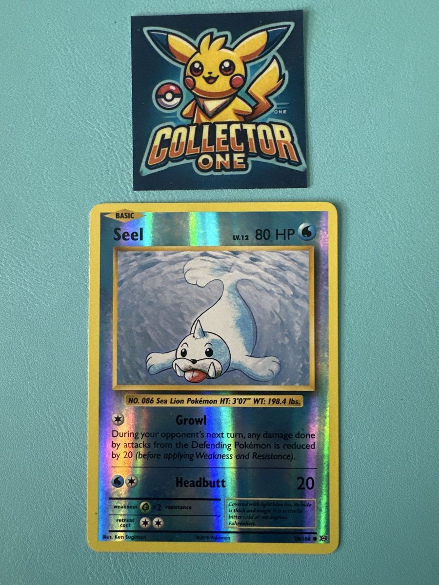 Pokémon Carte collezionabili: Pokemon Seel 2016 Evolutions Rare Mega cool selten – Nuovo (secondo la descrizione) da Lommiswil venduto da CollectorOne