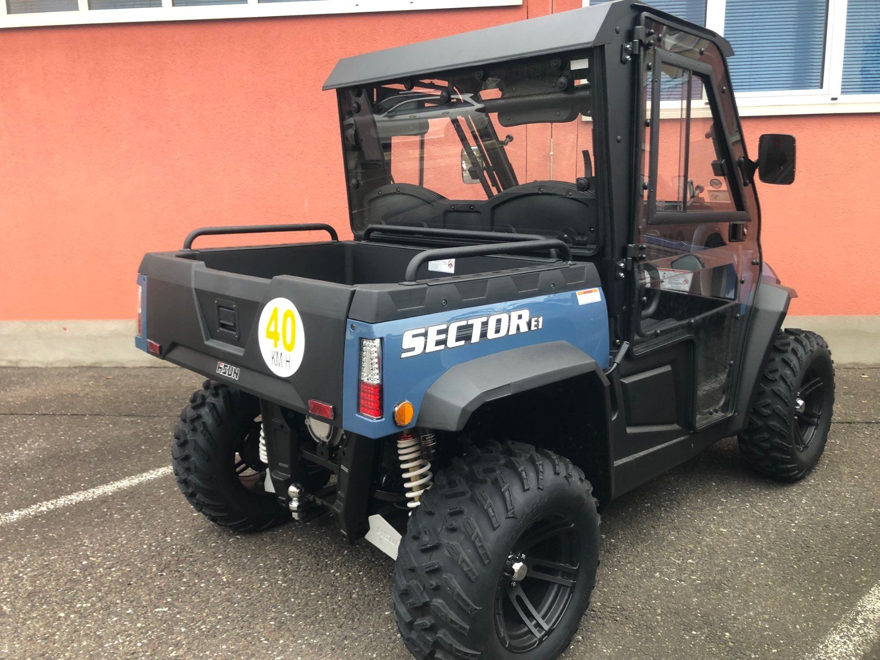 Nutzfahrzeuge: Hisun Sector E1 Elektro UTV 4x4 – Gebraucht aus Münster von werage 6