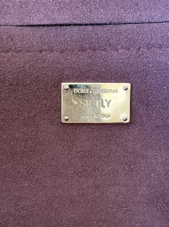 Dolce & Gabbana Borse da donna: D&G SICILY schwarz gross – Usato da Basel venduto da Zava92 2