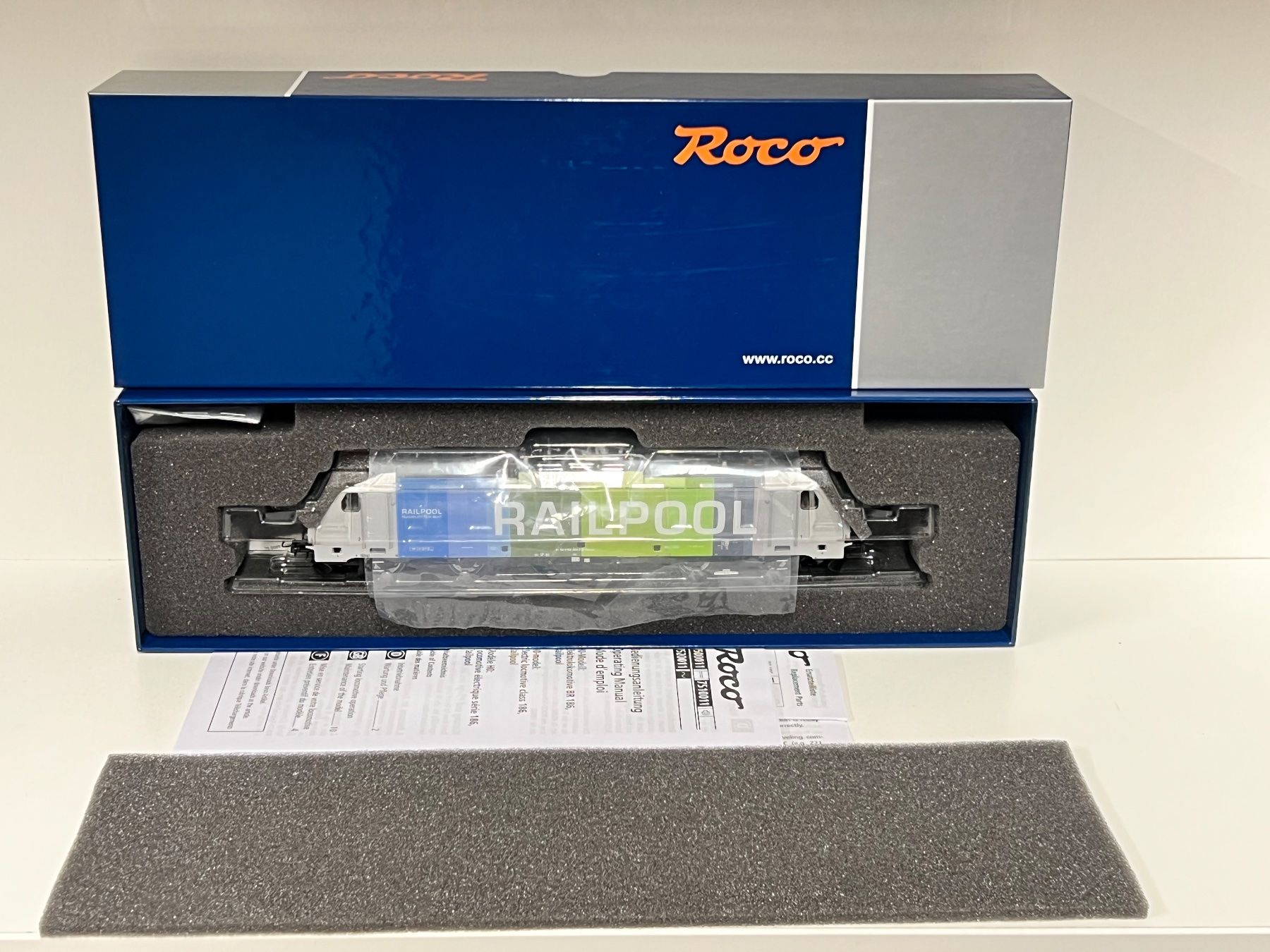 Roco Modelleisenbahnen: Roco 7510011 RAILPOOL H0 DC  Digital Sound – Neu und originalverpackt aus Geroldswil von TopTrain54 8