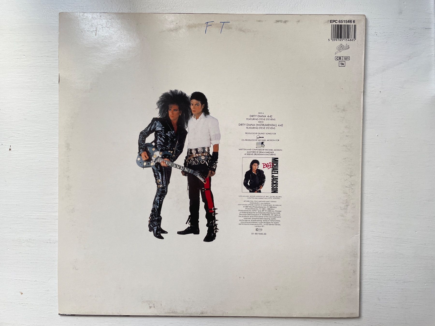 Vinyles: Michael Jackson - Dirty Diana - 12" Maxi, 1987 – D'occasion à Zürich par Andy_t71 1